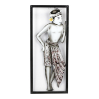 Wanddeco Frame Orang 'couple pria'