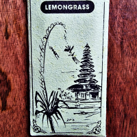 Wierook 'organic', 20 st in Recyceld papier verp. Lemongrass