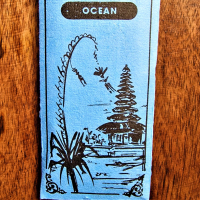 Wierook 'organic', 20 st in Recyceld papier verp. Ocean