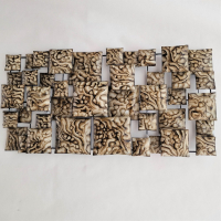 Wanddeco Blokken Modern 80 x 40 cm Batik Paintbrush