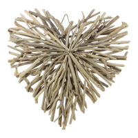 Heart, stick wood, 60 cm
