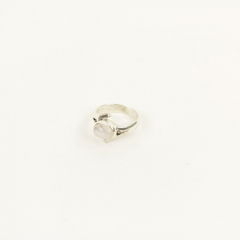 Ring, zilver, Mt. 50/16 Maansteen -3