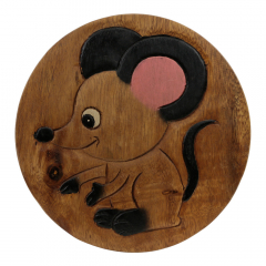 Krukje hout muis grote oren
