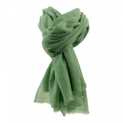 Sjaal wol mix groen