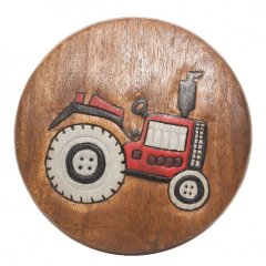 Krukje hout tractor