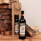 Cadeau wijntas 1 fles met venster set20