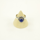 Ring zilver Mt. 6/52 Lapis Lazuli MN01