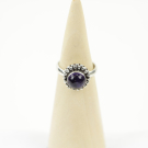 Ring zilver Mt. 7/55 Amethist MN01
