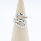 Ring zilver Mt. 9/60 Modern RB038