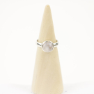 Ring zilver Mt. 6/52 Maansteen MQS671