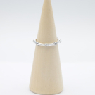 Ring zilver Mt. 9/60 Bamboe RB211