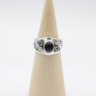 Ring zilver Mt. 10/62 Amethist HAS08