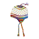 Babymuts regenboog, wol
