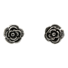 Oorsteker Bloem, zilver RB223