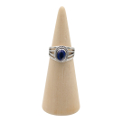 Ring zilver Mt. 7/55 Lapis Lazulli HAS127