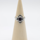 Ring zilver Mt. 6/52 Amethist HAS10