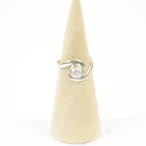 Ring zilver Mt. 6/52 Parel MQS20