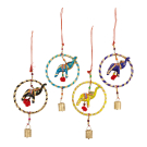 Hanger stof olifant in ring assorti