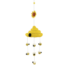 Mobile Filz-Sonnenblume/Bienenstock/Bienen