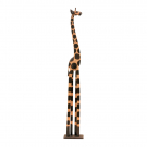 Beeld hout giraf XXXL