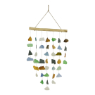 Hanger glas naturel L