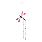 Ornament aus Kunstharz, Libelle rosa