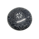 Räucherstäbchenhalter Gorara Kieselstein Mandala grau
