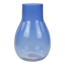 Vaas glas basic blauw