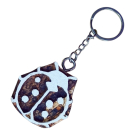 Sleutelhanger hout lieveheersbeestje