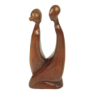 Beeld hout stel abstract