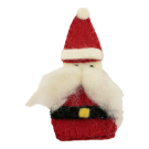 Brooch felt santa