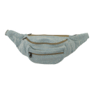 Heuptas katoen vissengraat turquoise