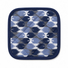 Pannenlappen Dhaka blauw set 2