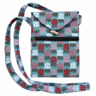 Tas Dhaka multi turquoise S