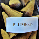 Wierook, 10 kegeltjes, Plumeria