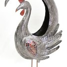 Metalen haan open 26x23x62 cm, Moza?ek