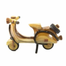 Beeld acaciahout scooter S