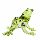 Beeld glas kikker S