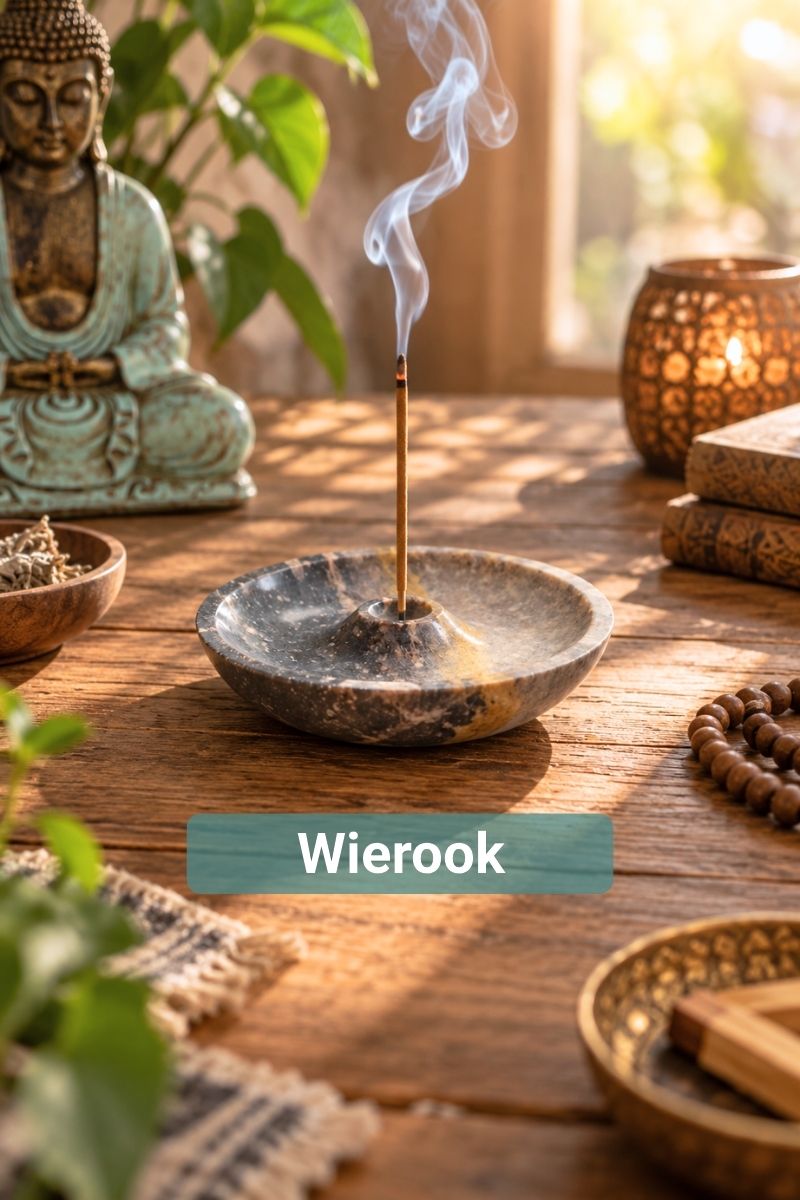 Wierook, wierookhouders en geuroliën